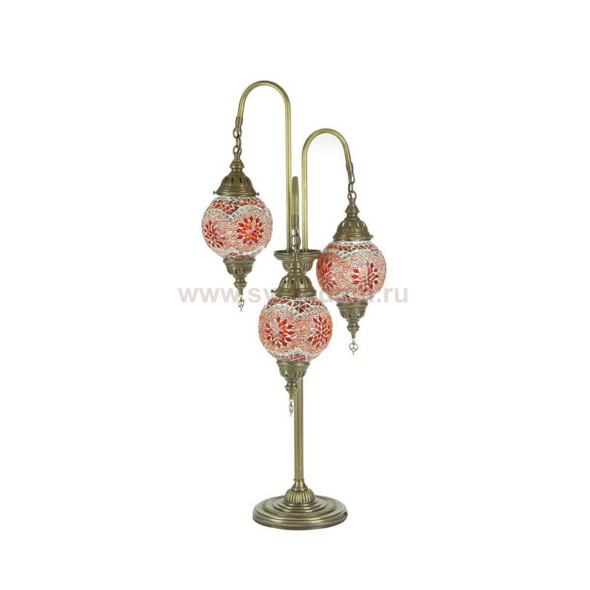 Напольная МАРОККО оранжеваяh-94 d-35 Е14 3*40w Kink light 0915T3,09