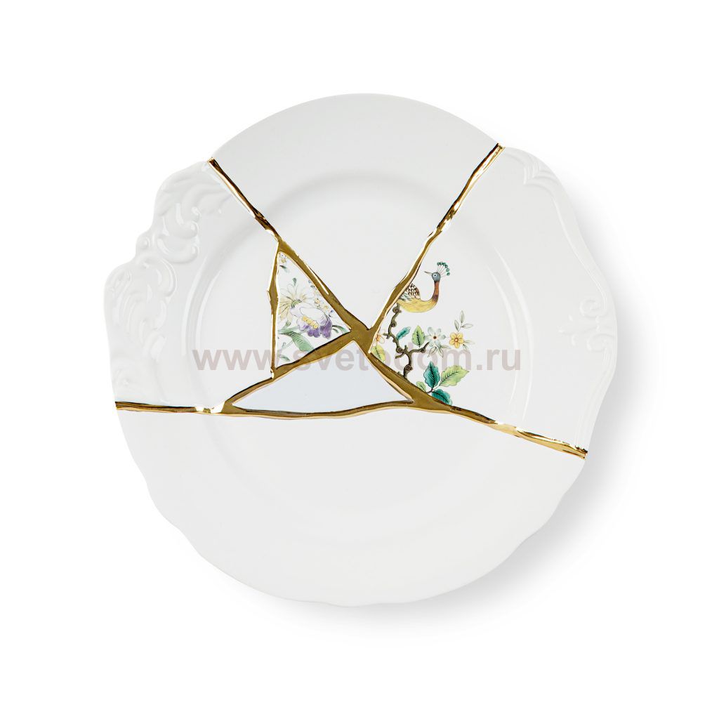 Тарелка Kintsugi