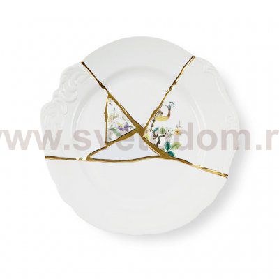 Тарелка Kintsugi