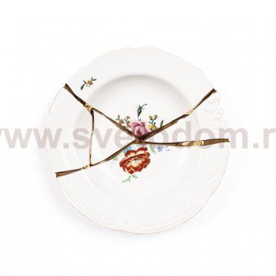 Тарелка глубокая Kintsugi
