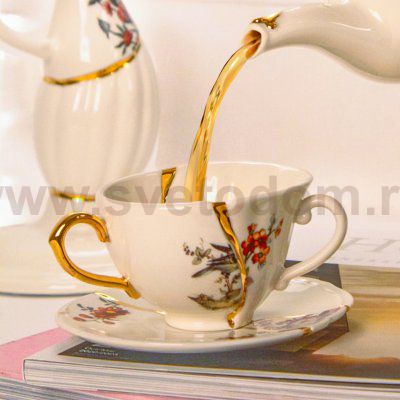 Чайная пара Kintsugi 1
