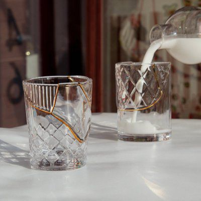 Стакан Kintsugi