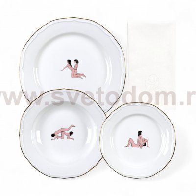 Тарелка Seikantai5271 OFFERED Set of 3