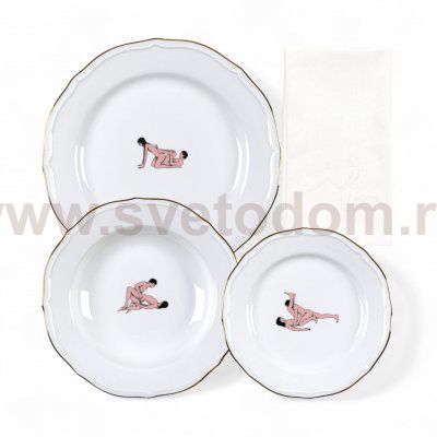 Тарелка Seikantai5271 INCLINED Set of 3