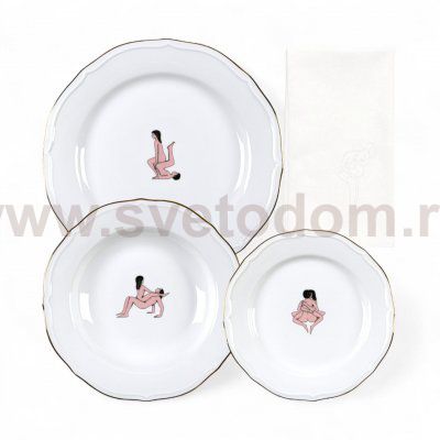 Тарелка Seikantai5271 GATHERED Set of 3