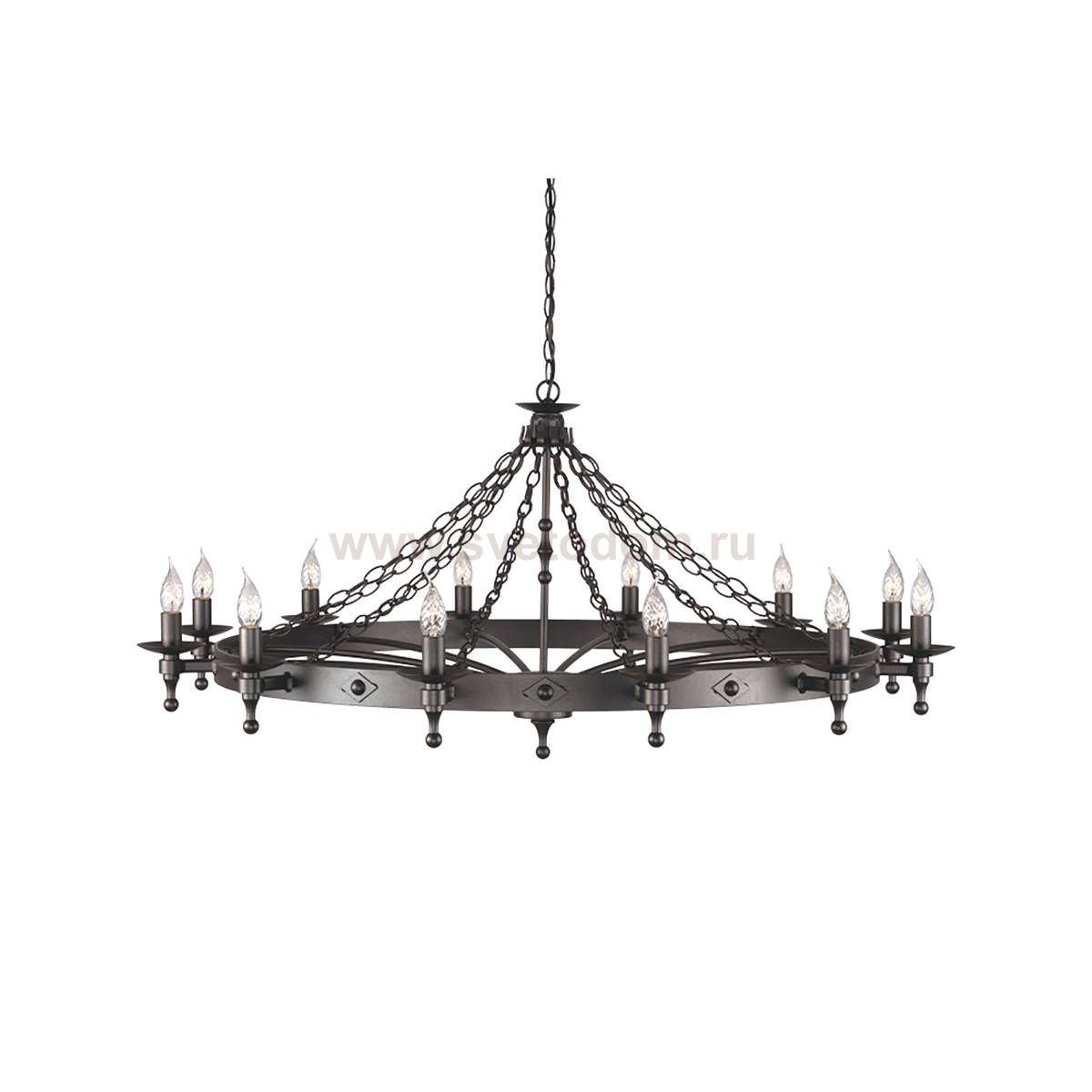 Люстра Natural concept WR12 GRAPHITE WARWICK