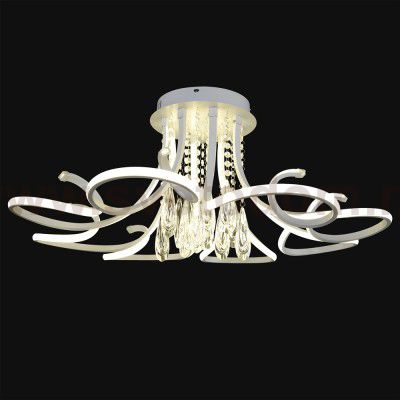 Люстра Геометрия 1-1656-8-WH LED