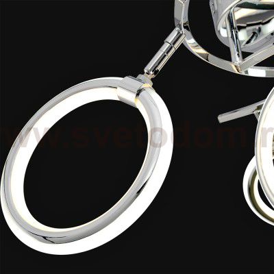 Люстра диодная Геометрия 1-1659-4-CR Y LED