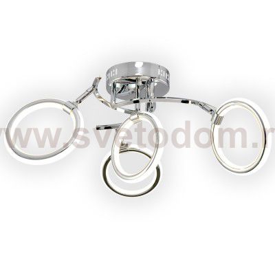 Люстра диодная Геометрия 1-1659-4-CR Y LED