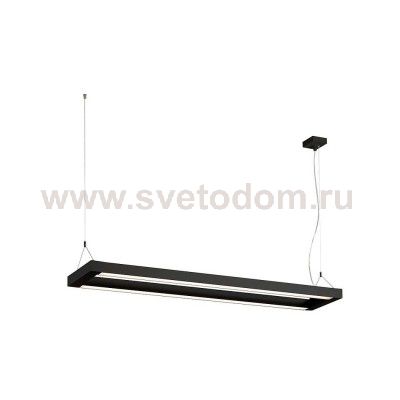 1000392 SLV LONG GRILL LED светильник подвесной с LED 67.2Вт, 3000К, 2x3250лм, 110°, черный
