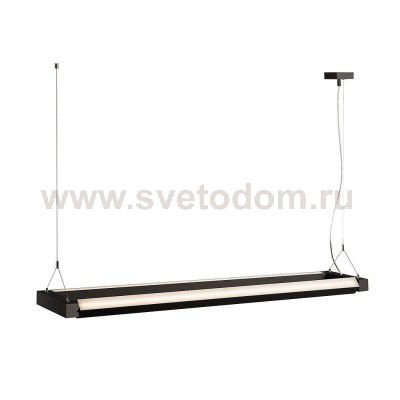 1000392 SLV LONG GRILL LED светильник подвесной с LED 67.2Вт, 3000К, 2x3250лм, 110°, черный