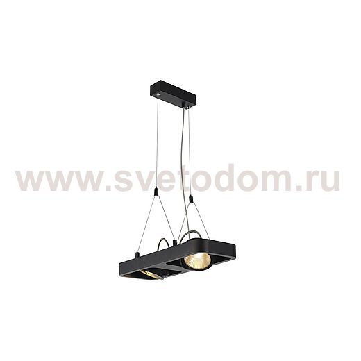 1000410 SLV LYNAH DOUBLE светильник подвесной c LED 32Вт, 3000K, 2000лм, 24°, черный