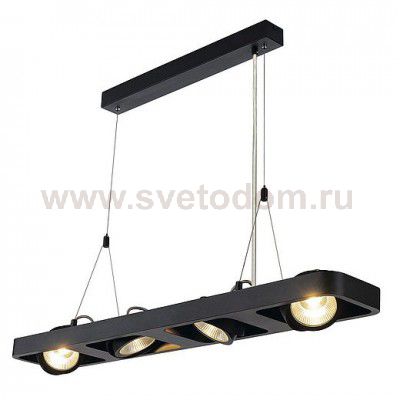1000412 SLV LYNAH QUAD светильник подвесной c LED 64Вт, 3000K, 4000лм, 24°, черный