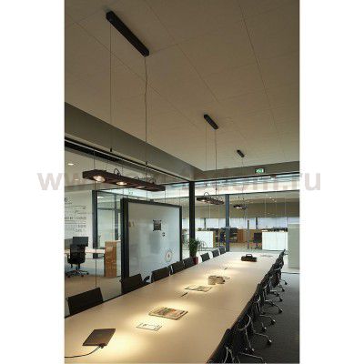 1000412 SLV LYNAH QUAD светильник подвесной c LED 64Вт, 3000K, 4000лм, 24°, черный