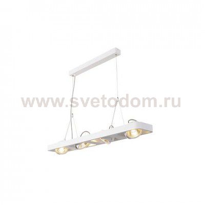 1000413 SLV LYNAH QUAD светильник подвесной c LED 64Вт, 3000K, 4000лм, 24°, белый