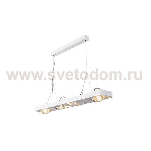 1000413 SLV LYNAH QUAD светильник подвесной c LED 64Вт, 3000K, 4000лм, 24°, белый