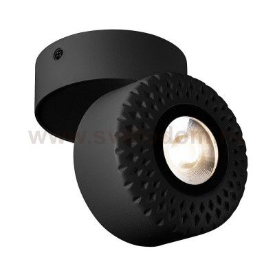 1000424 SLV TOTHEE светильник накладной с LED 13.6Вт (17Вт), 3000К, 1250лм, 25°, черный