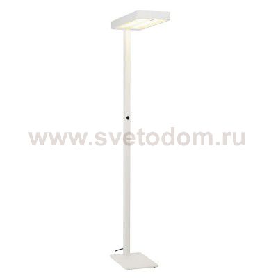 1000450 SLV WORKLIGHT DALI SENSOR SL светильник напольный с LED 54Вт, 3000K, 1920лм+3600лм, белый