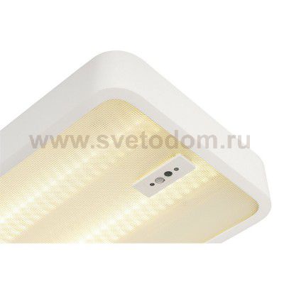 1000450 SLV WORKLIGHT DALI SENSOR SL светильник напольный с LED 54Вт, 3000K, 1920лм+3600лм, белый