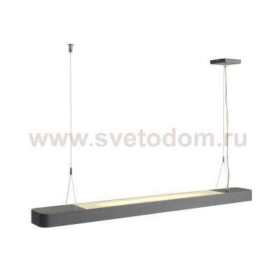 1000453 SLV WORKLIGHT DALI SENSOR PD светильник подвесной с LED 54Вт, 3000K, 1800лм+3600лм, антрацит