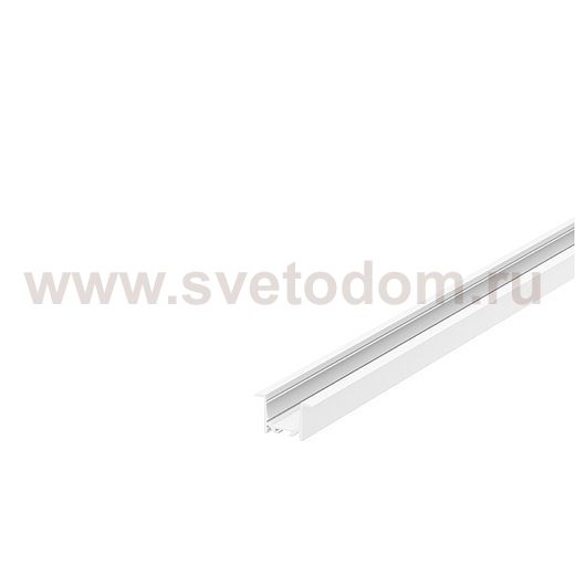 1000494 SLV GRAZIA 20, профиль встраиваемый, 2 м, без экрана, белый