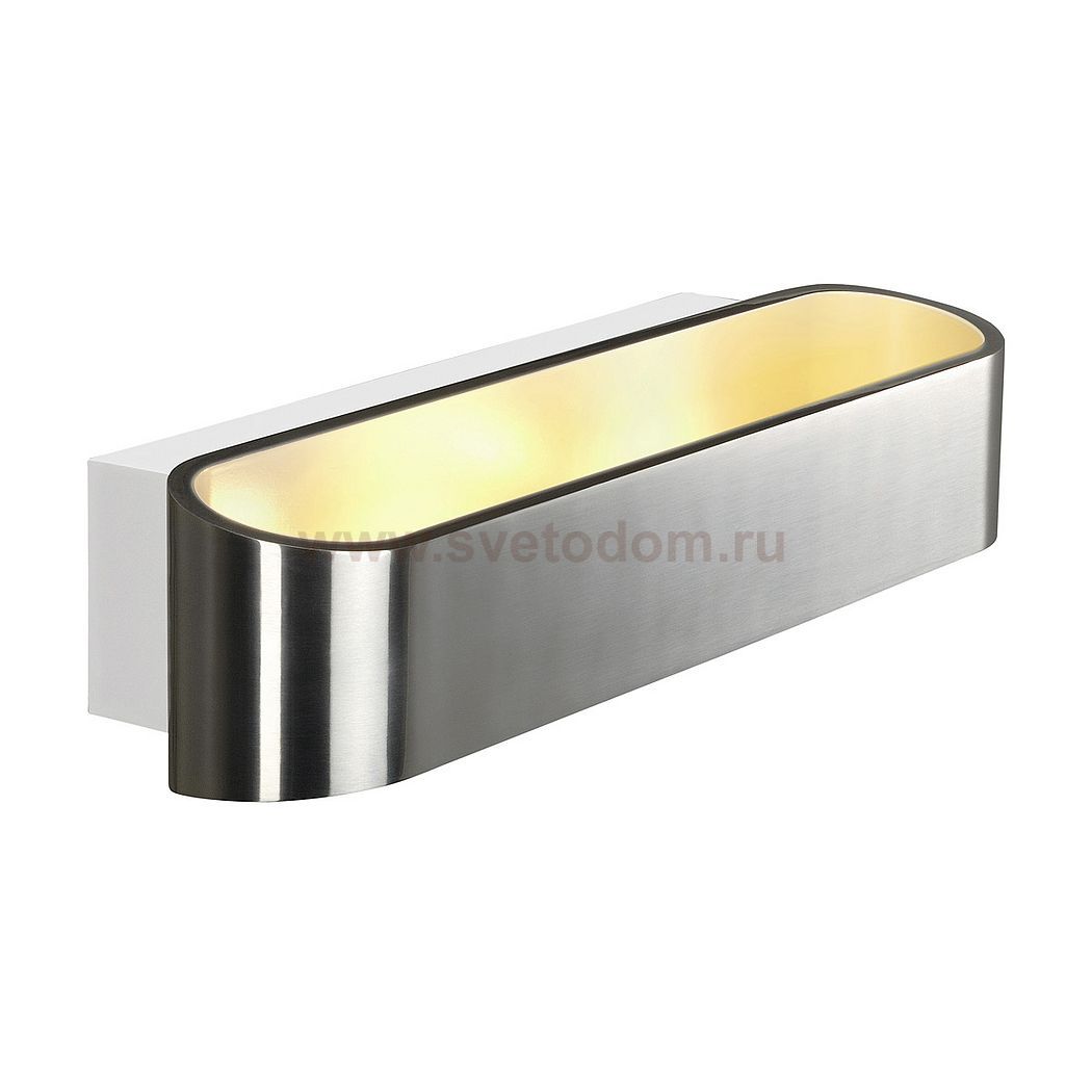 1000635 SLV ASSO 300 LED Dim to Warm светильник настенный с LED 22Вт, 2000-3000К, 690лм, матир. алюминий / белый