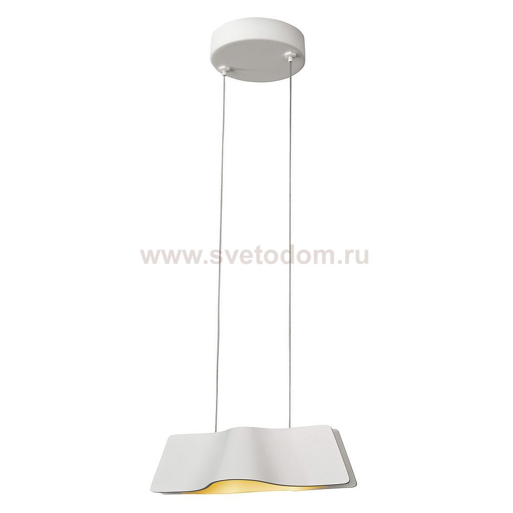 1000642 SLV WAVE 25  Dim to Warm светильник подвесной с LED 12Вт, 2000-3000K, 440лм, белый