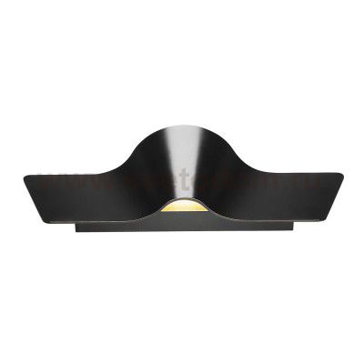 1000649 SLV WAVE WALL 45 Dim to Warm светильник настенный с  LED 22Вт, 2000-3000K, 1050лм, черный