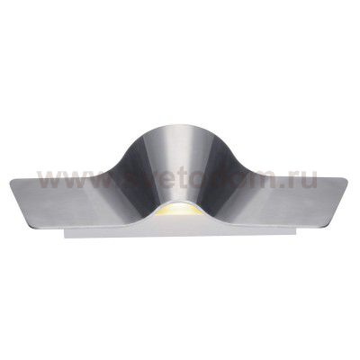 1000652 SLV WAVE WALL 45 Dim to Warm светильник настенный с  LED 22Вт, 2000-3000K, 1050лм, матированный алюминий