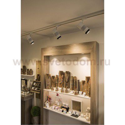 1000657 SLV 3Ph, STRUCTEC LED ZOOMING LENS светильник c LED 35Вт, 3000K, 2960-3120лм, 20°-60°, CRI>90, белый