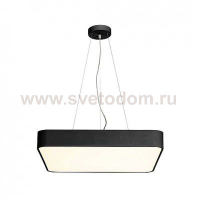 1000725 SLV MEDO 60 SQUARE LED светильник накладной с LED 39Вт, 3000К, 3300лм, диммируемый 1-10В, черный