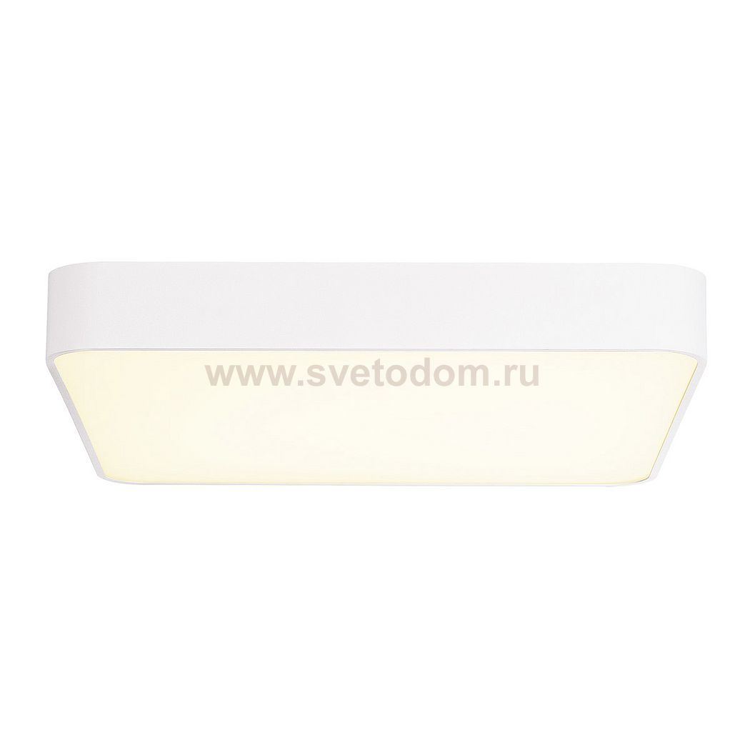 1000726 SLV MEDO 60 SQUARE LED светильник накладной с LED 39Вт, 3000К, 3300лм, диммируемый 1-10В, белый