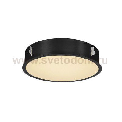 1000860 SLV MEDO 40 LED FRAME светильник встраиваемый с LED 29Вт, 3000К, 105°, 2000лм, упр. 1-10В, черный