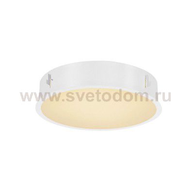 1000861 SLV MEDO 40 LED FRAME светильник встраиваемый с LED 29Вт, 3000К, 105°, 2000лм, упр. 1-10В, белый