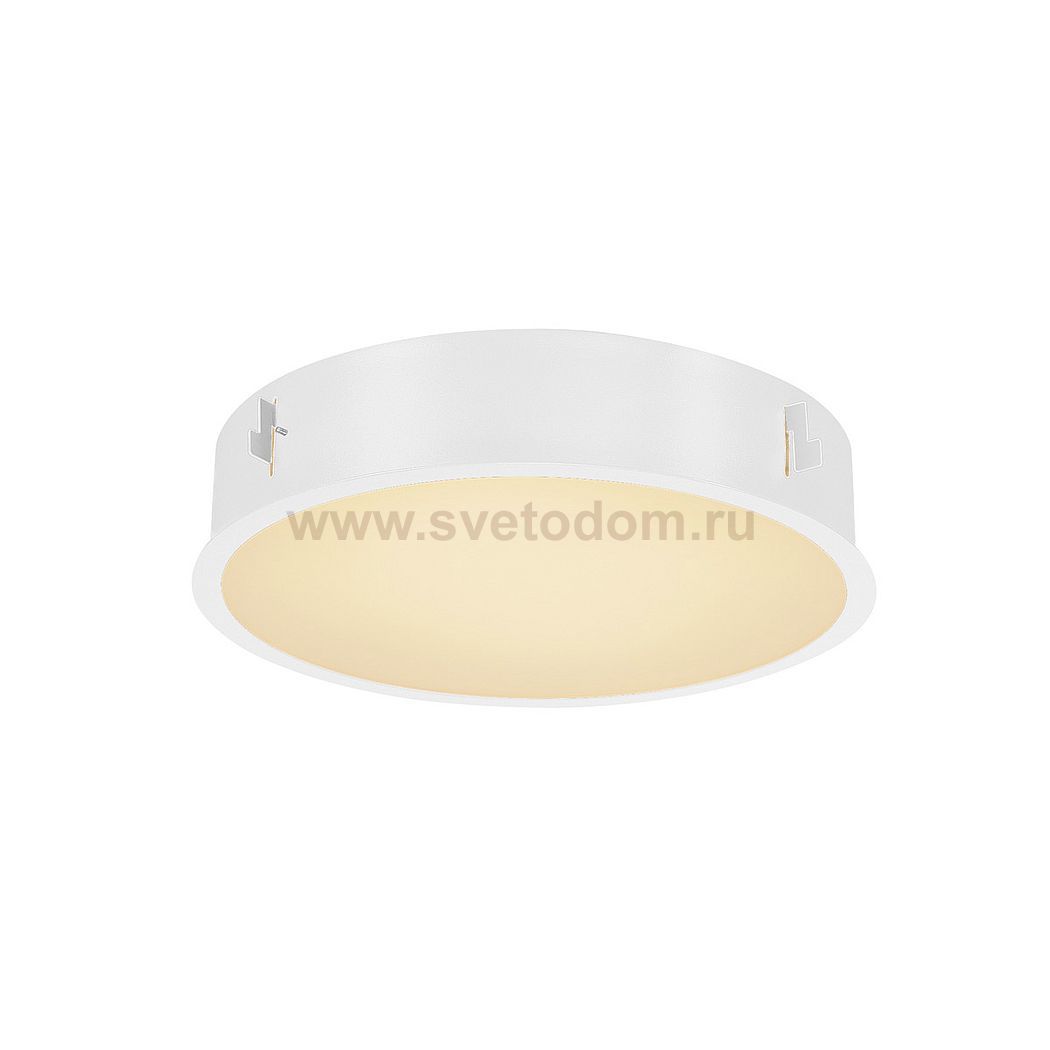 1000861 SLV MEDO 40 LED FRAME светильник встраиваемый с LED 29Вт, 3000К, 105°, 2000лм, упр. 1-10В, белый