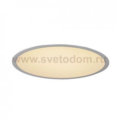 1000862 SLV MEDO 40 LED FRAME светильник встраиваемый с LED 29Вт, 3000К, 105°, 2000лм, упр. 1-10В, серебристый