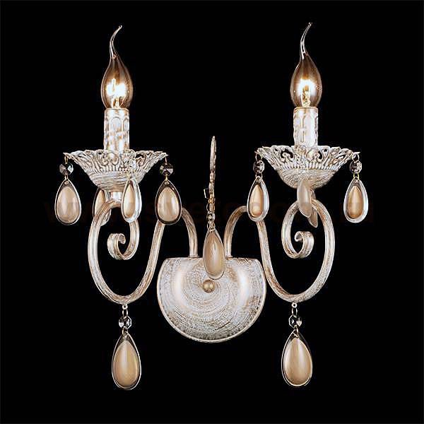 Светильник бра Eurosvet 10009/2 белый с золотом