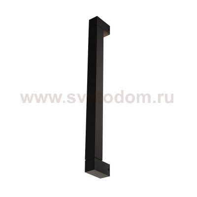 1001020 SLV LONG GRILL LED светильник накладной поворотный с LED 20Вт, 3000К, 1600лм, 110°, черный