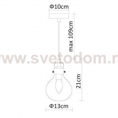 Подвесной светильник Divinare 1001/16 SP-1 HOUSTON