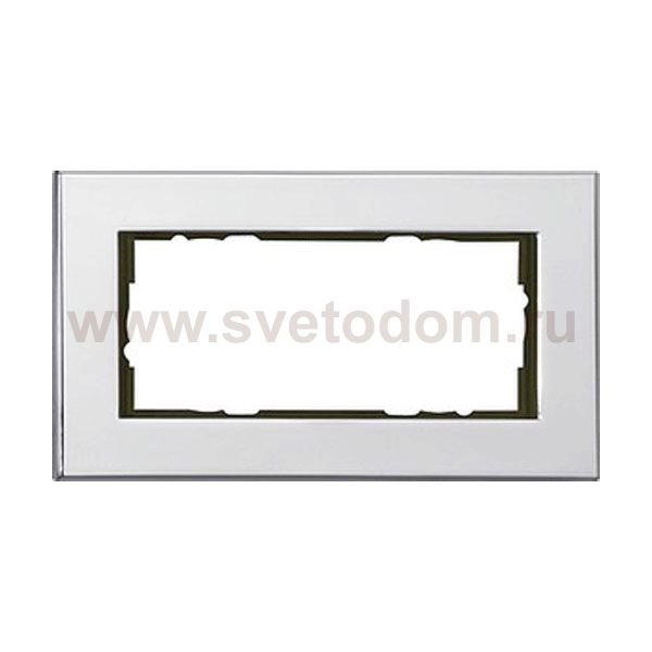Gira ESP Хром Рамка 2-ая без перегородки (G100210)
