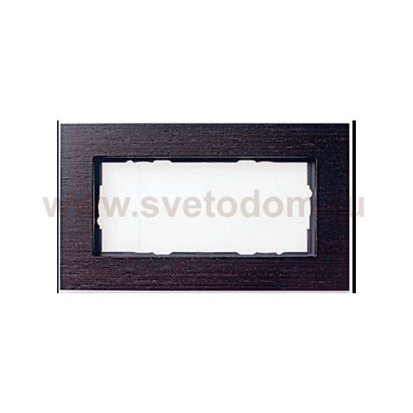 Gira ESP Дерево Венге Рамка 2-ая без перегородки (G100211)