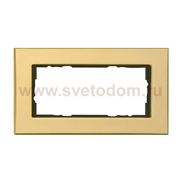 Gira ESP Латунь Рамка 2-ая без перегородки (G100219)