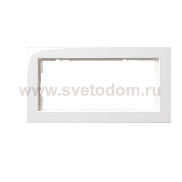 Gira E22 Бел Рамка для комбинаций без перегородки 2-я (G100229)