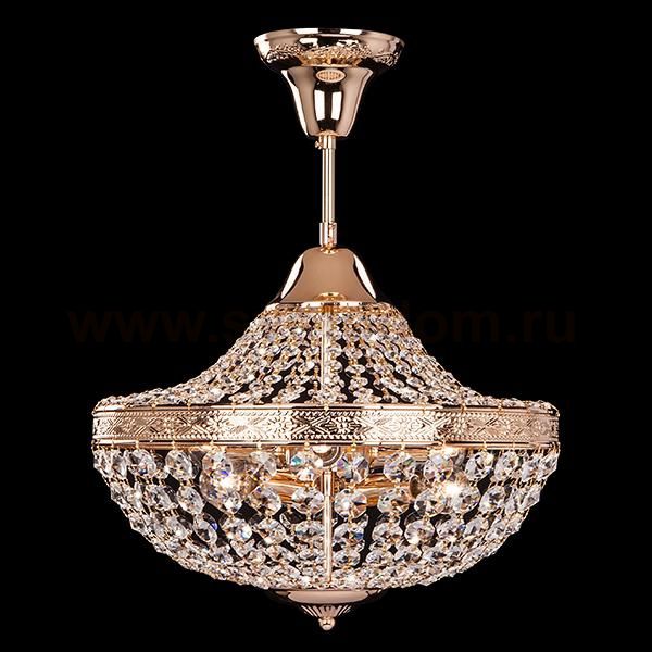 Светильник Eurosvet 10023/6 золото/прозрачный хрусталь Strotskis