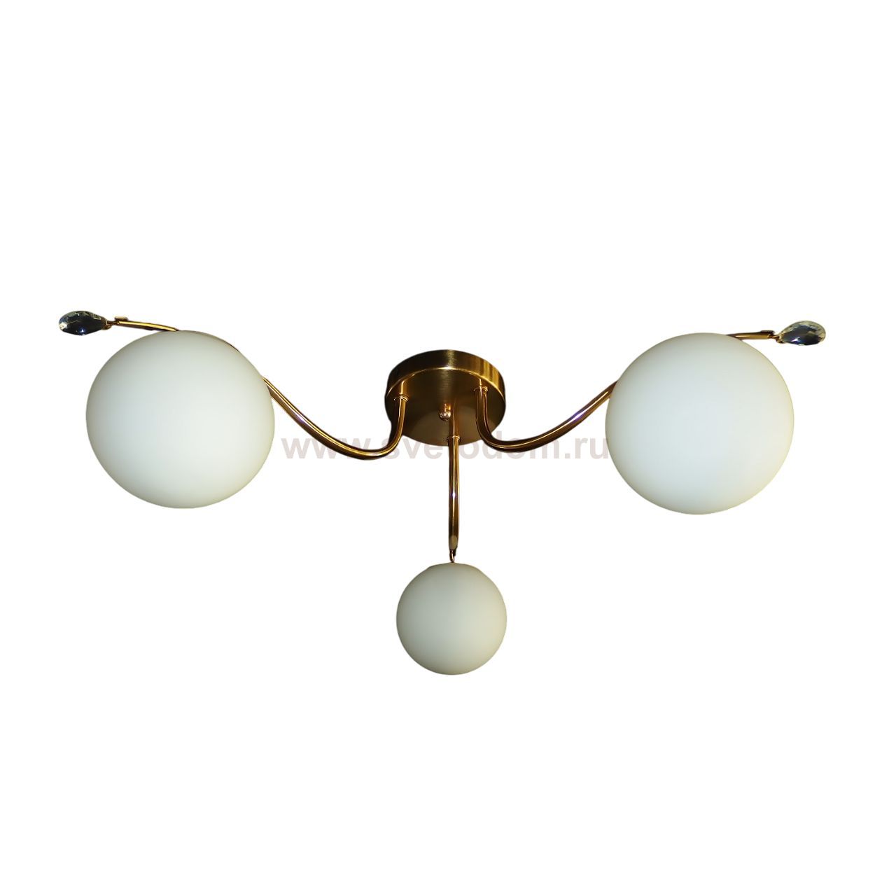 Люстра классическая 10025/3GD WT ЭкономСвет
