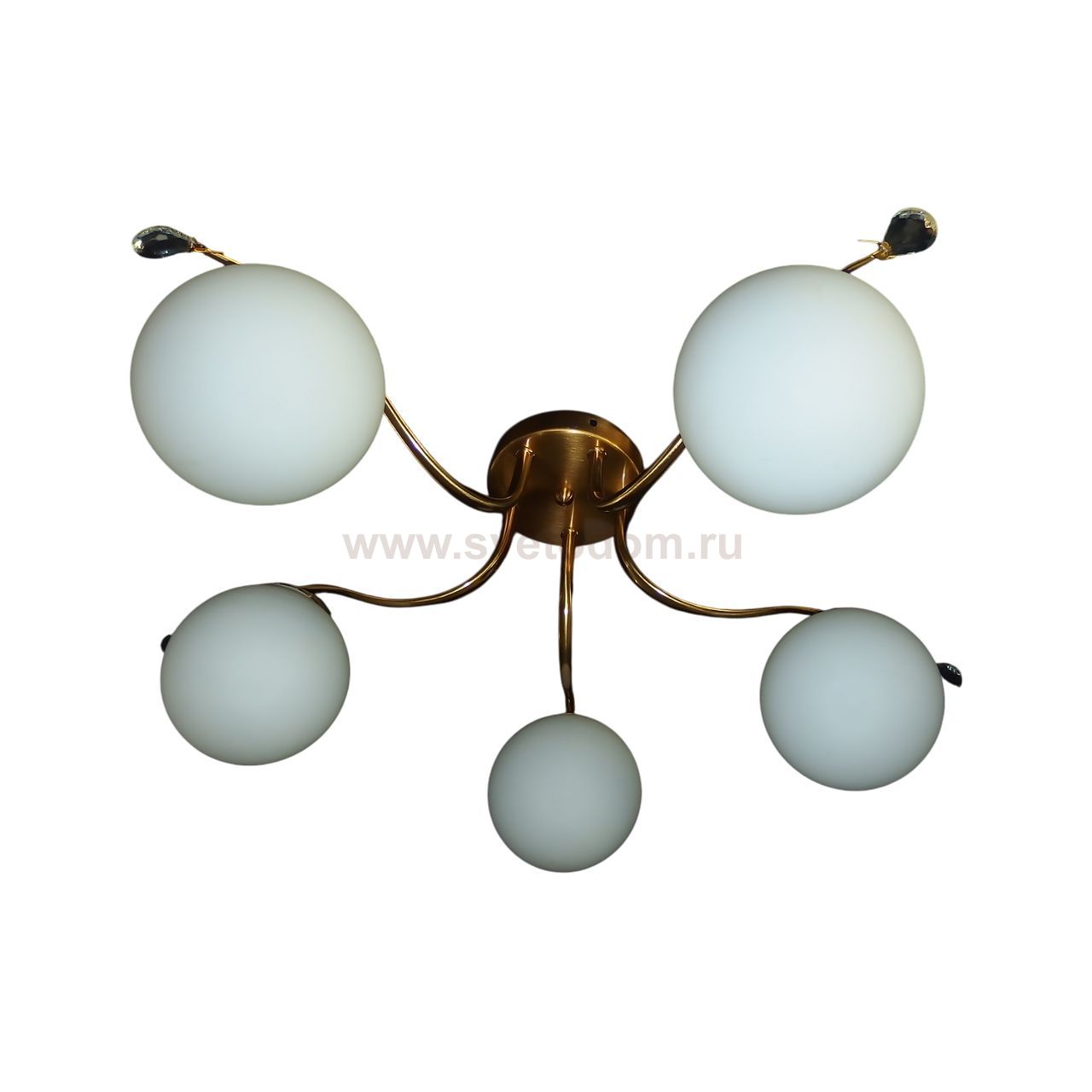 Люстра классическая 10025/5GD WT ЭкономСвет