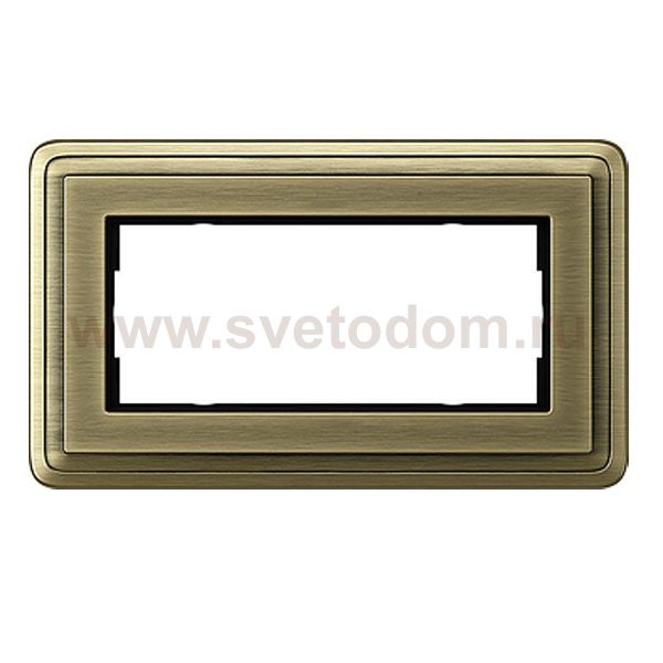 Gira ClassiX Бронза/Бронза Рамка 2-ая без перегородки (G1002621)