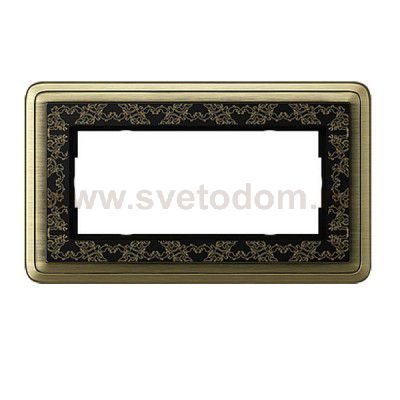 Gira ClassiX Art Бронза/Черный Рамка 2-ая без перегородки (G1002662)
