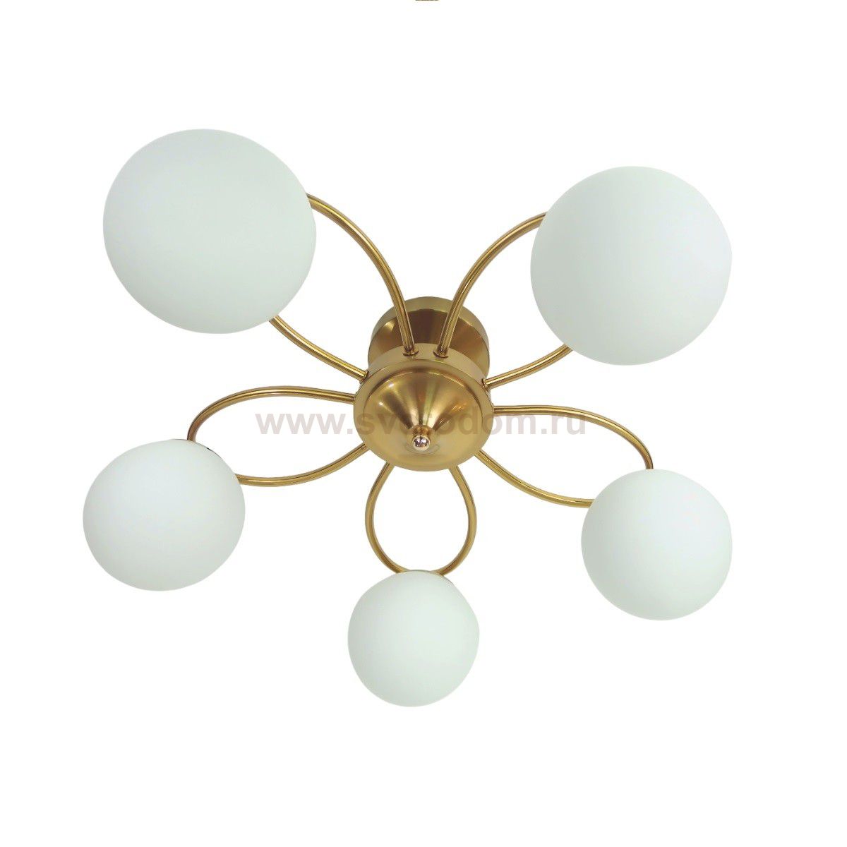 Люстра классическая 10029/5GD WT ЭкономСвет