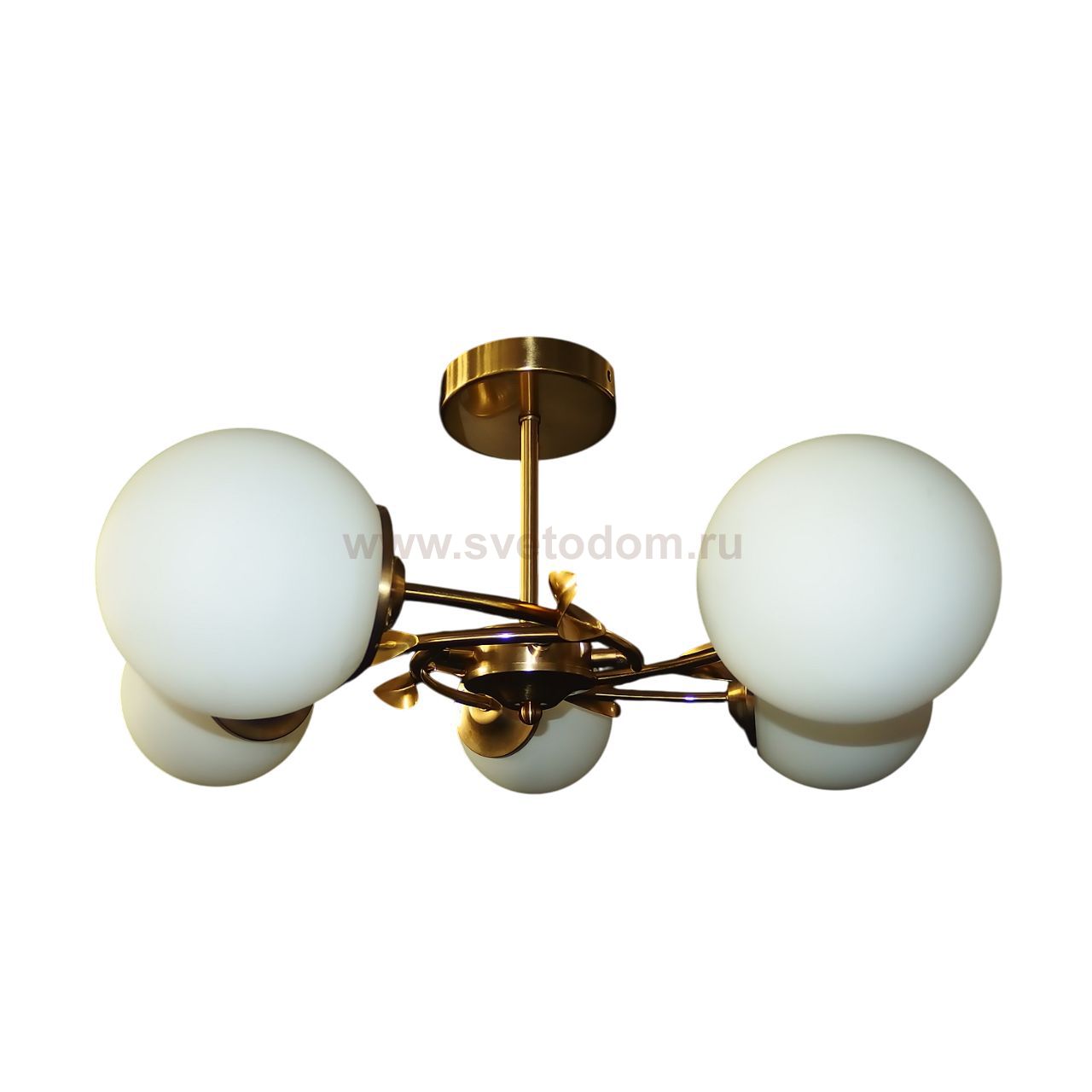 Люстра классическая 10031/5GD WT ЭкономСвет